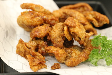 Deep fried chicken in Korean style