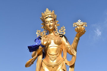 Fototapeta premium Statue of Bhutan 1