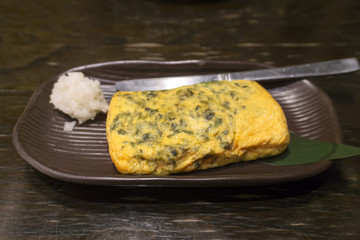 海苔の玉子焼き