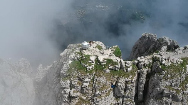 Aerial view of Grigna Meridionale mountain