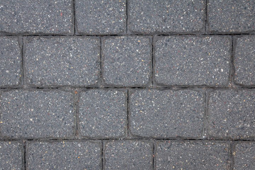 Concrete tile texture. City pavement background. Abstract stone brick pattern. Street sidewalk texture.