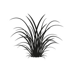 Icon of grass. Vector illustration [преобразованный]