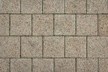 Concrete tile texture. City pavement background. Abstract stone brick pattern. Street sidewalk texture.