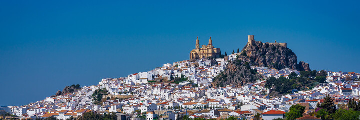 Olvera white village in Cadiz province, Andalusia, Spain