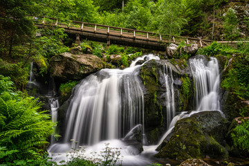 Fototapeta na wymiar triberg waterfall, triberg, Schwarzwald, germany