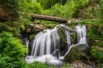 Obraz premium triberg waterfall, triberg, Schwarzwald, germany