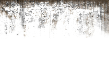 White and grey eroded concrete wall background