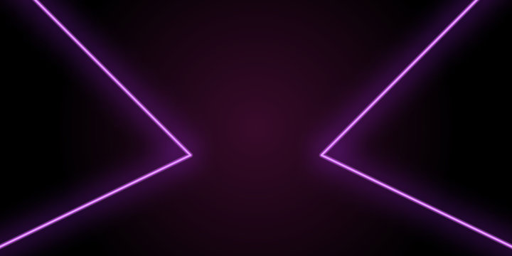 neon abstract line pink background