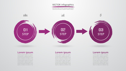 Vector infographic template