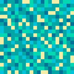 seamless pattern design with colorful pixels