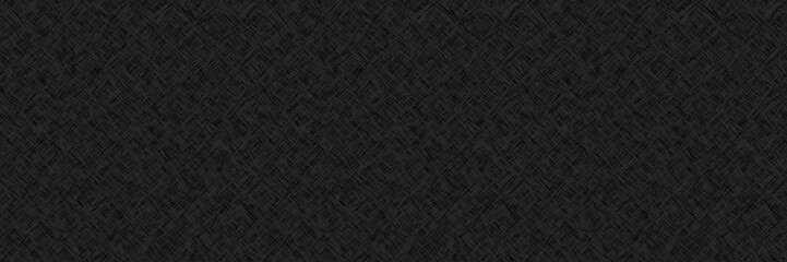 Fototapeta premium Black Abstract Vector Linen Texture