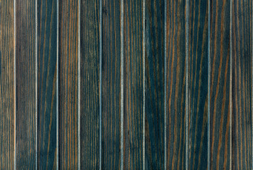 Old worn wooden background of blue and cyan.