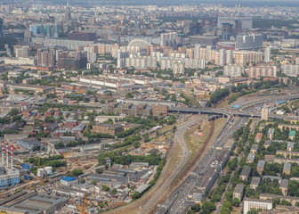 Moscow city observation deck ninth second floor towe