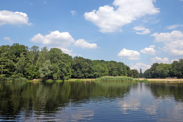Obraz premium badesee in berlin