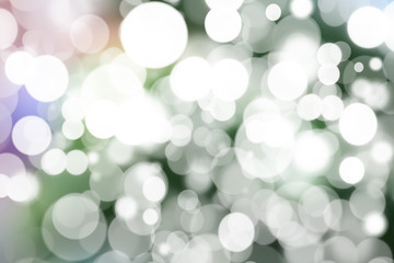 Obraz premium Abstract bokeh festive background with defocused lights