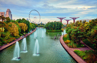 Gardens by the Bay in Singapore