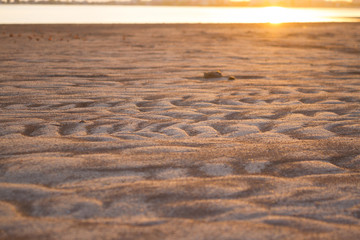sand pattern in the desert