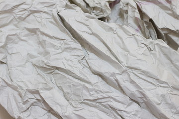 Torn crumpled paper recycled texture background
