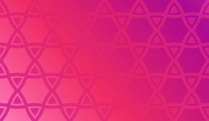 Fototapeta premium Smart Background With Decorative Triangles Layot. Vector Illustration. Blurred Gradient. Decorative Design For You Idea