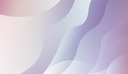 Abstract Wavy Background. For Cover Page, Landing Page, Banner. Vector Illustration with Color Gradient.