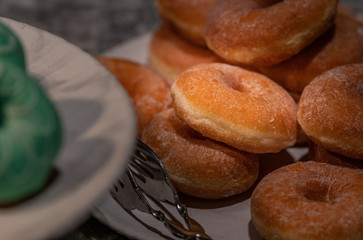 Stack of donuts