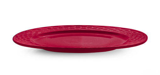 plate isolated on white background