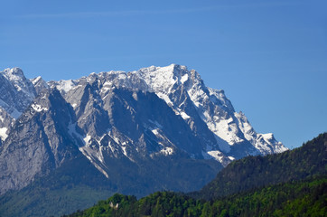 Fototapeta na wymiar Zugspitze, Garmisch-Partenkirchen