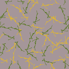 UFO camouflage of various shades of beige, green and yellow colors