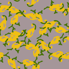 UFO camouflage of various shades of beige, green and yellow colors