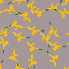 UFO camouflage of various shades of beige, green and yellow colors