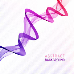 Business Background with Gradient Pink and Violet Wave Line for your Text, Information, Publishing.