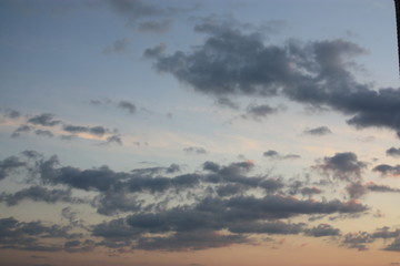 sky with clouds