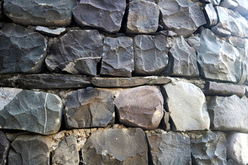Old rock stone wall background