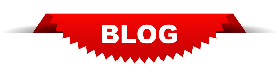 red vector banner blog