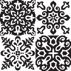 Azulejos Tile Vector Seamless Pattern