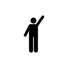 Volunteer, help, man icon. Element of volunteer pictogram icon