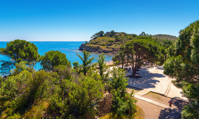 Le Site Classé de l'Anse de Paulilles,Occitanie. 