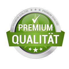 grünes Garantiesiegel für Premium Qualität
