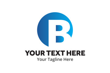 alphabetical logo creative design in flat style with color