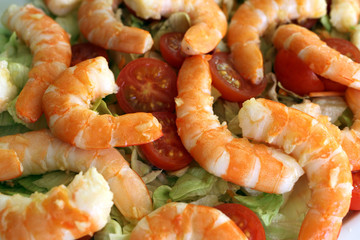 insalata di gamberoni