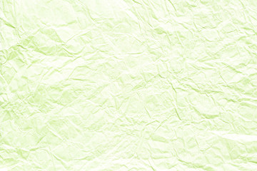 Light green crumpled background texture