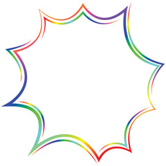 sketch above the white background with various characters