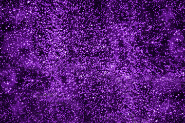 Bokeh purple proton background abstract
