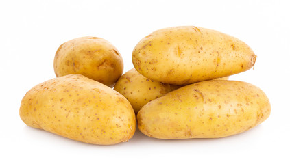 potato isolated on white background