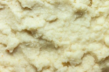 Textura masa de harina de maiz o papas