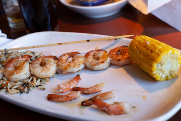 Grilled Shrimp Meal