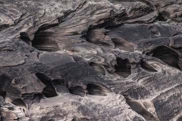 beautiful background rock canyon beside maekhong river