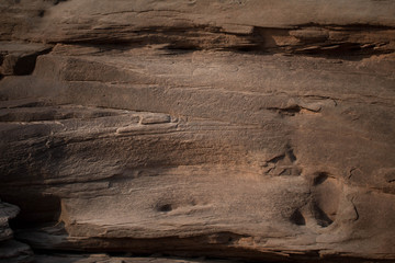 beautiful background rock canyon beside maekhong river