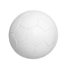 Naklejka premium Football on a white background.