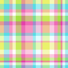 Colorful checkered pattern. Seamless abstract texture with many lines. Geometric colored wallpaper with stripes. Print for flyers, shirts and textiles. Doodle for design